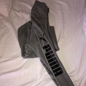 Gray Puma Zip-Up